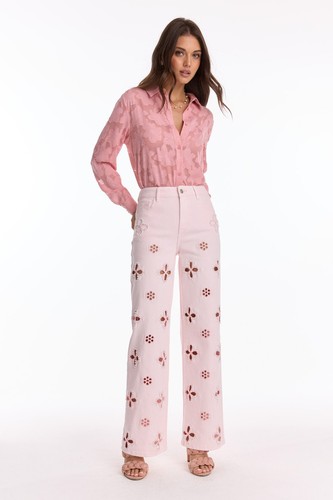 Kaia pearl high rise jean - pearl,