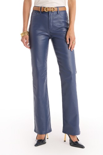 Aria coated flare jean - coated,