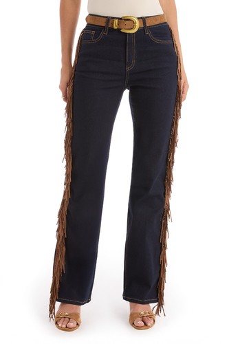 Ryder fringe jean indigo new - ryder,
